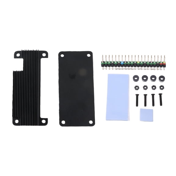 Aestri Aluminum Alloy Heatsink Case Passive Cooling Enclosure for Raspberry Pi Zero