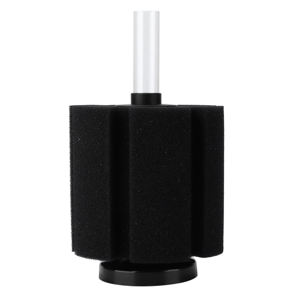 Aestri Aquarium Sponge Filter with Extension Tube, 4.7 in x 4.5 in Soft Biochemical Foam Air Pump Filter for Freshwater and Marine Fish Tanks, 1 Count