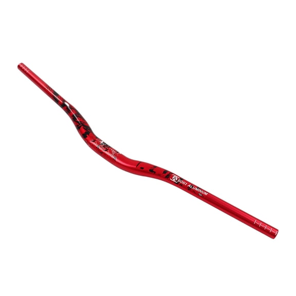 Aestri Bike Riser Handlebar 31.8mm Mounting Diameter 780mm Aluminum Alloy Red