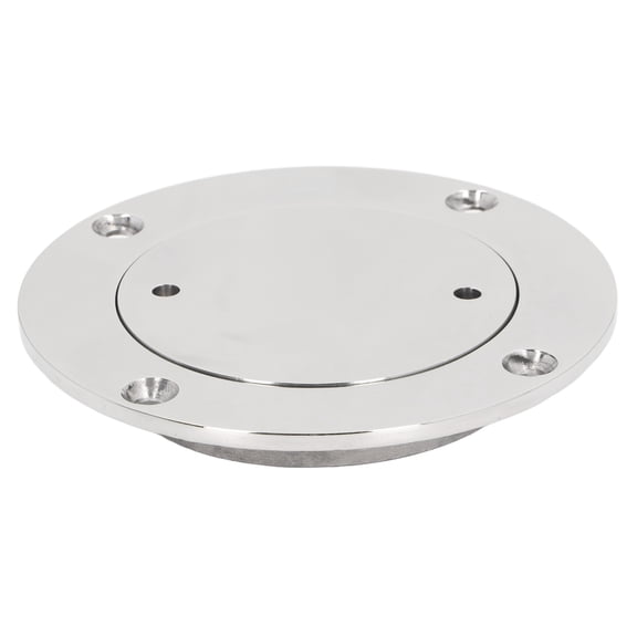 Aestri Boat Round Deck Plate Inspection Hatch Marine Access Port Hatch Cover for Marine Boat Yacht 316 Stainless Steel 3 Inch Hardware Replacement Accessory