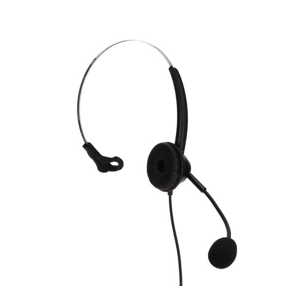 Aestri H360-RJ9 Telephone Headset Professional Call Center Headset with Noise Canceling Mic, Black