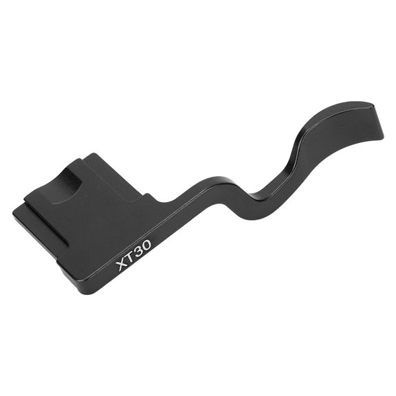 Aestri Hot Shoe Thumb Up Rest Hand Grip CNC Aluminum Alloy Secure Hold for Fuji X-1 X-T2 X-T3 X-T10 X-T20 X-T30 Digital Camera Black