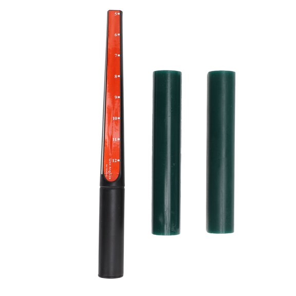 Aestri Jewelry Ring Casting Tool Kit 2pcs Ring Carving Wax Tubes 1pcs Wax Tube Sizer