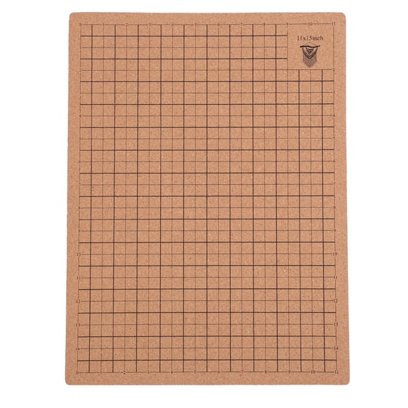 Aestri Macrame Board for Braiding Double Side Grids Cork Project Board 12.2x16.1 in