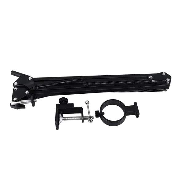 Aestri Microscope Articulated Arm Stand Flexible Universal Telescopic Folding for Industrial Camera with 50mm Lens Fixing Ring