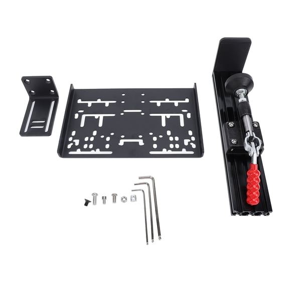Aestri PC USB Simulator Shifter Handbrake with Quick Release Desk Mount L Shape Clamp Lever Kit for G Driving Force TH8A and Fanatec ClubSport