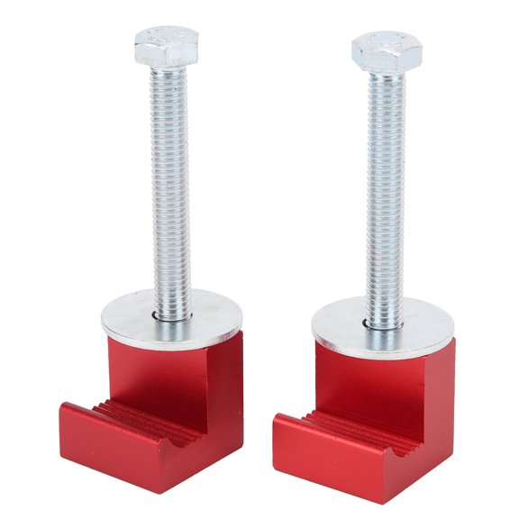 Aestri Pair Tool Box Tie Down Heavy Duty Crossover J Hook Aluminum Universal for Truck Car