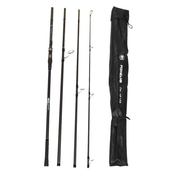 Aestri Portable Carbon Ceramic Travel Fishing Rod Multi Section Casting Pole for Freshwater and Saltwater 3.6m 141.7 inches
