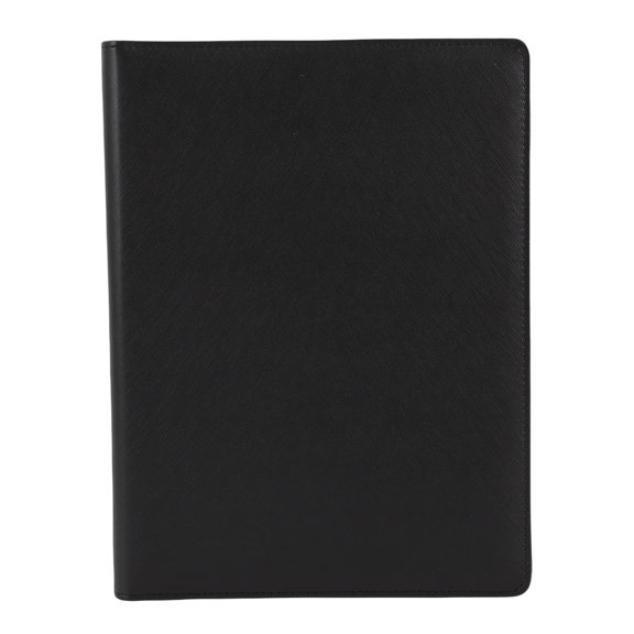 Aestri Portfolio Folder A4 Document Holder PU Leather Padfolio with Cover Elastic Closure