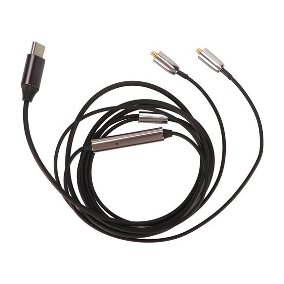 Aestri Type C to MMCX Replacement Audio Cable with Mic 47.2 Inches 120cm Oxygen Free Copper Wire Cord