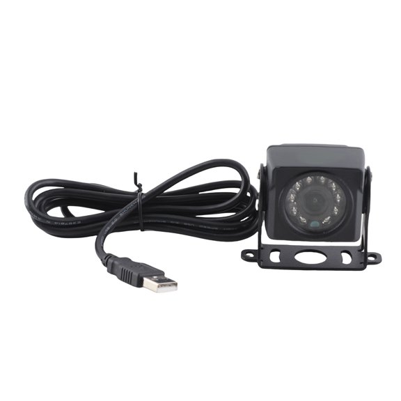 Aestri USB 2.0 Web Camera IP67 Waterproof 2MP 1/2.9 Inch CMOS Image Sensor, PC Webcam with Auto Focus, UVC Protocol, OTG Support for Windows, Android, Mac OS, Black