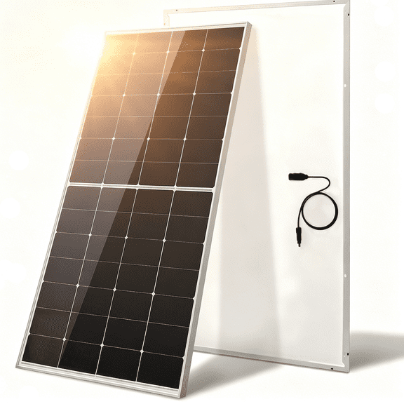 Aeternasol Hpbc 200w Solar Panel, 25.5% High-Efficiency, Ip68 Waterproof, Pre-Drilled Holes Design, Ideal For Rv, Marine, Off-Grid System