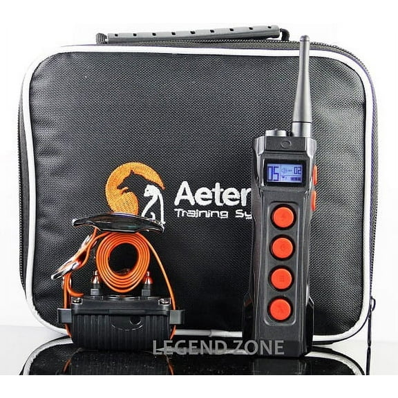 Aetertek AT-919C 1000M Remote 1- Dog Training Shock Collar Auto Anti Bark Submersible with LCD display