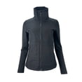 thumbnail image 1 of Aether Women's Noir Full-Zip Fleece Jacket, Jet Black, S, 1 of 3