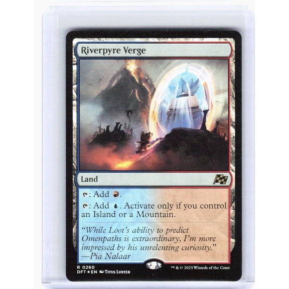 Aetherdrift Riverpyre Verge Foil Rare #260