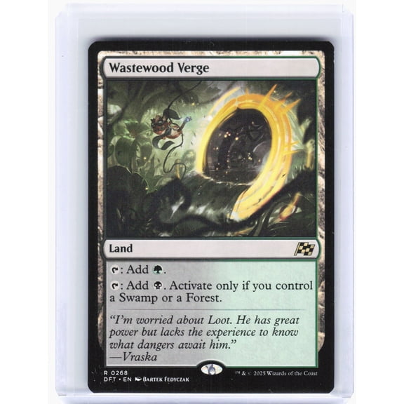 Aetherdrift Wastewood Verge Non-Foil Rare #268