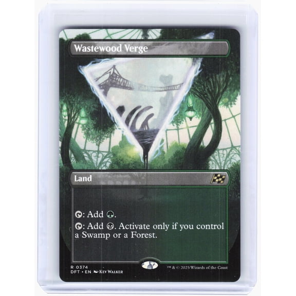 Aetherdrift Wastewood Verge Nonfoil Rare (Borderless) #0374