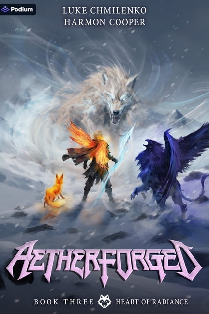 Aetherforged Heart of Radiance: A Litrpg Progression Fantasy, Book 3, (Paperback)