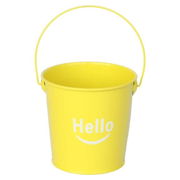 Aetherz 1Pc Creative Iron Art Food Storage Bucket, Snack Container for Bar Restaurant Home Parties and Cafe Use Stylish Design for Serving Fries and Other Snacks