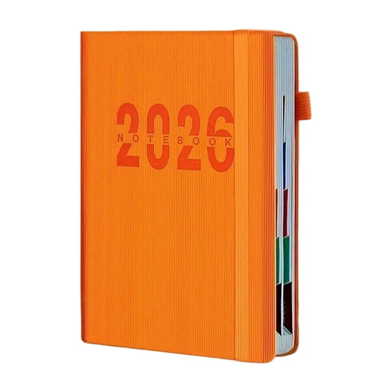 Aetherz 2026 Schedule Plan Book, One Day One Page Daily Planner, Minimalist Time Management Organizer with Priority Tasks, Clean Professional Design for Work Home or Study