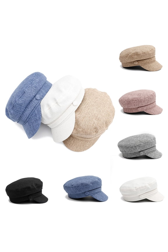 Women's Corduroy Newsboy Cap, Korean Painter Beret Hat,Warm Terracotta Free Size