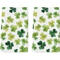 thumbnail image 1 of Aetherz st Patricks Kitchen Towels, Green St. Patricks Day Dish Towels Set of 2 Kitchen Decor, 16X24 Inch Holiday Seasonal Decorations, 1 of 5