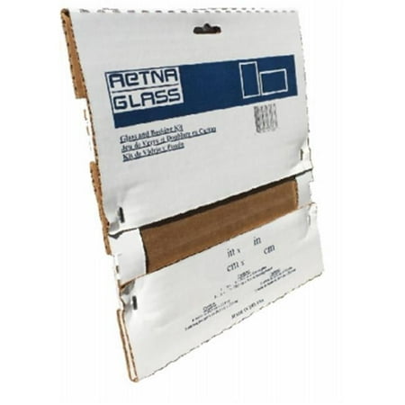 Aetna Glass Co 23011 11 x 14 in. Single Strength Glass Sheet Lite