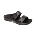 thumbnail image 1 of Aetrex Men's Milos Adjustable Orthotic Slides for Men Slip On Slide Sandals, 1 of 6