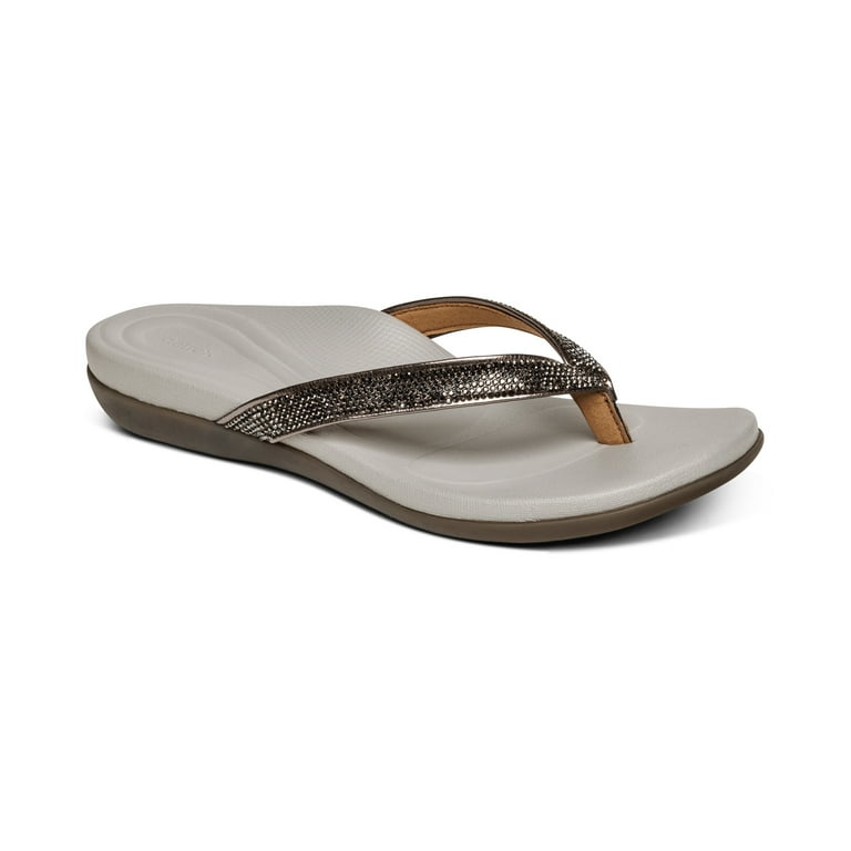 Sparkle thong sandals best sale