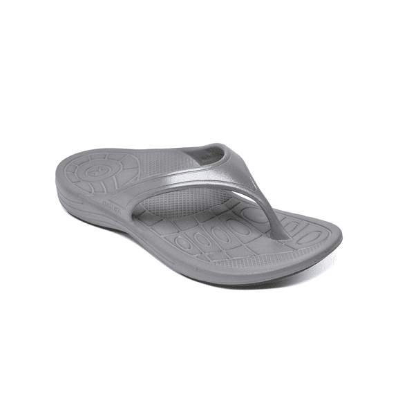 Aetrex Women's Fiji Soft Toe Orthotic Flip Flops for Women Summer Beach Sandals