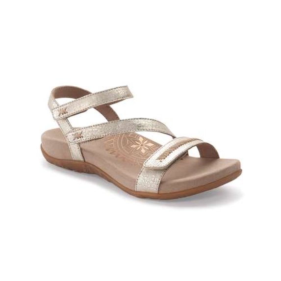 Aetrex Women's Gabby Orthopedic Adjustable Strap Sandals for Women Wide Width