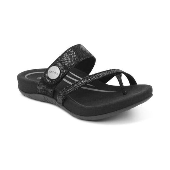 Aetrex Women's Izzy Orthopedic Slide Sandals for Women Casual Summer