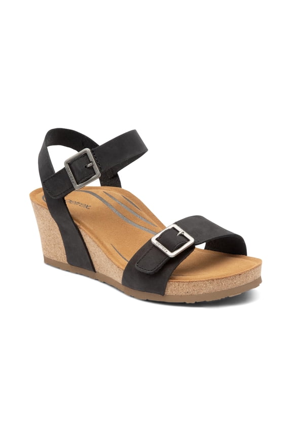 Women's Lexa Adjustable Ankle Strap Orthopedic Wedge Sandals for Women