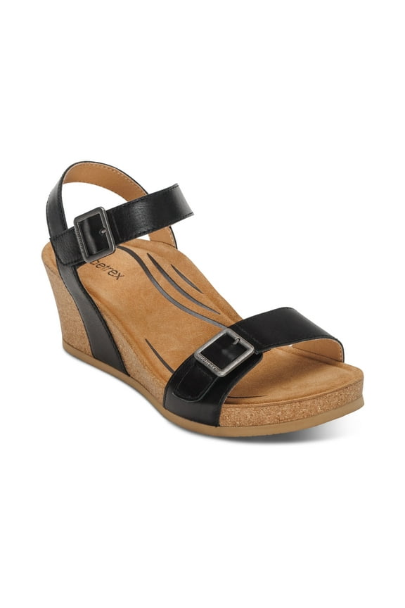Women's Lexa Adjustable Ankle Strap Orthopedic Wedge Sandals for Women