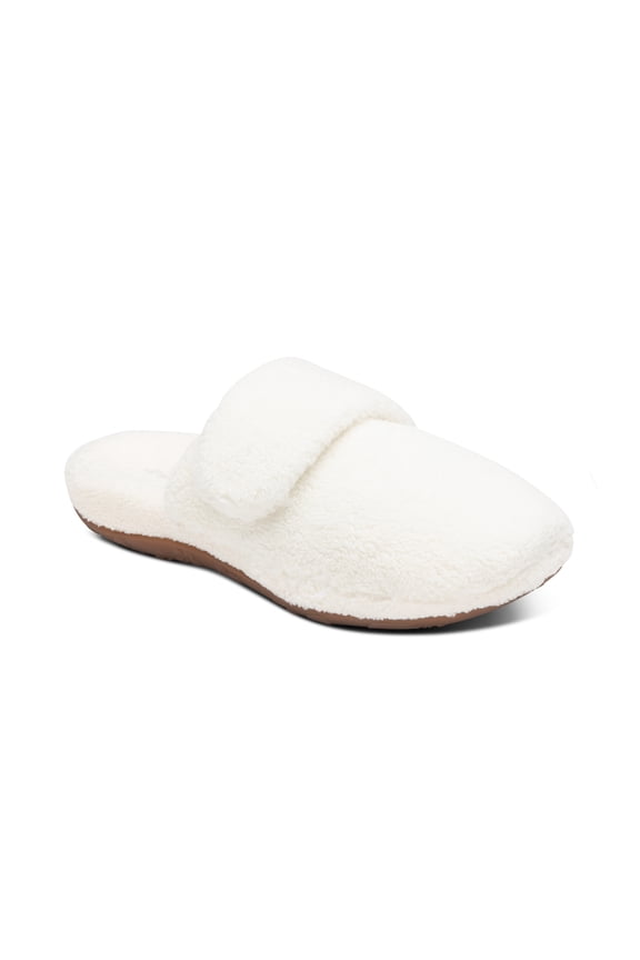 Women's Mandy Closed Toe Comfy Fuzzy Orthopedic House Slippers for Women