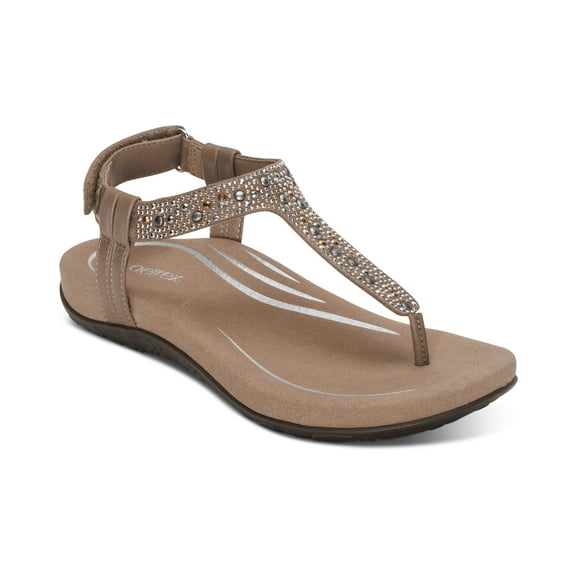 Aetrex Women's Marni Orthopedic Slingback Thong Sandals for Women - Sandals
