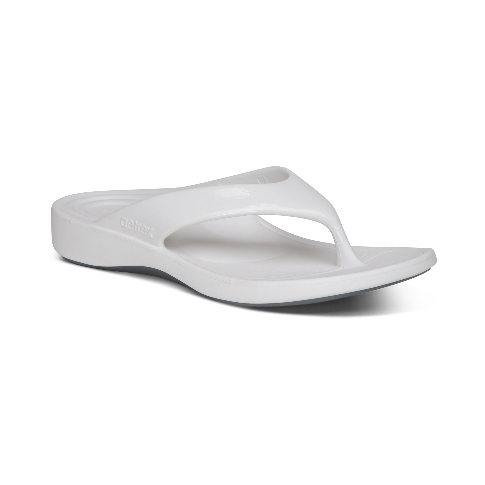 Aetrex Women's Maui Orthotic Flip Flops for Women Summer Beach