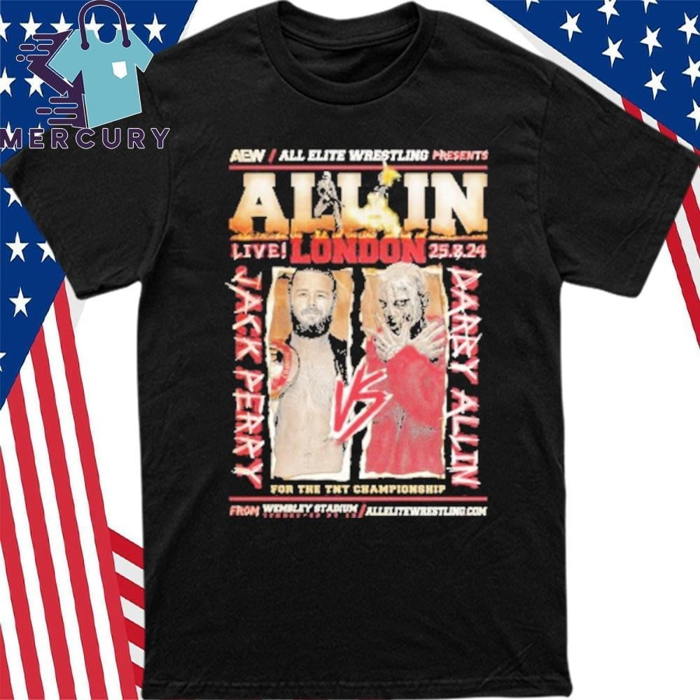 Aew All In 2024 Matchup Jack Perry Vs Darby Allin Shirt
