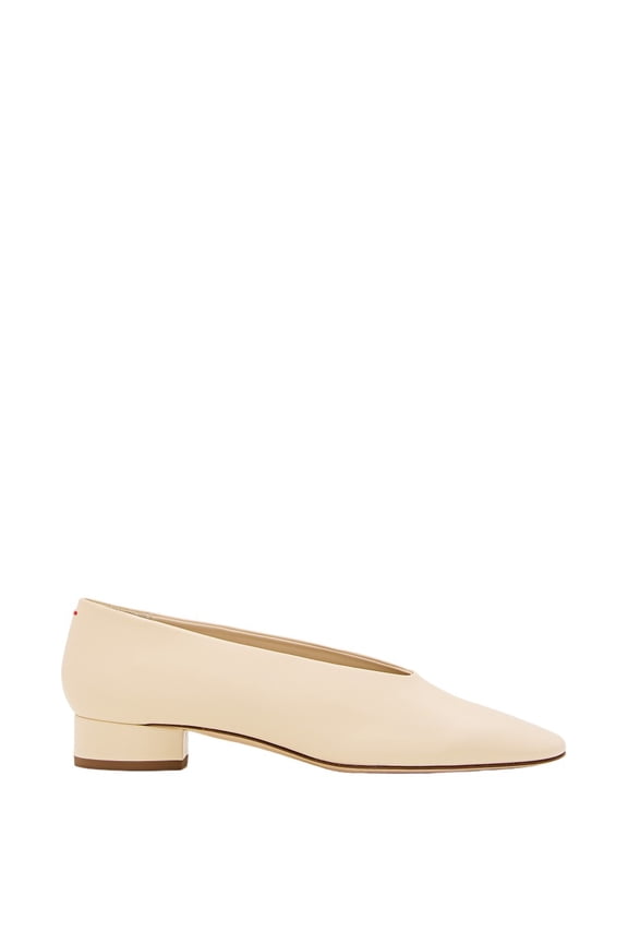 Aeydē Woman Delia Nappa Leather Creamy Pumps Neutrals Sizes IT 34-50 2/3