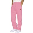 thumbnail image 1 of Aezemi Mens Drawstring Workout Pants with 3 Pockets Lightweight Outdoor Summer Spring Pull on Running Sports Long Pants Men Casual All Match Exercise Trousers 4XL, 1 of 4