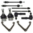 thumbnail image 1 of Afa Motors 10 Pcs Front Control Arms Suspension Kit for 2002 2003 2004 2005 Dodge Ram 1500 Control Arm Ball Joint TieRod Kit 5-Bolt 4WD 4x4, 1 of 7