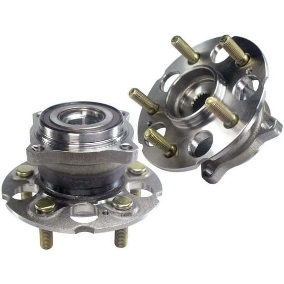 Afa Motors 512501 Rear Wheel Bearing Hub Assembly with 5 Lugs Fits 2013-2015 Acura RDX, 2012-2016 Honda CR-V Low-Runout Wheel Bearing-2 Pack