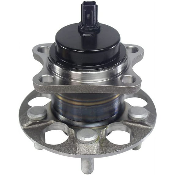 Afa Motors 512505 Rear Wheel Bearing Hub Assembly with 5 Lugs Fits 2010-2015 Toyota Prius, 2014-2015 Toyota Prius Plug-in Wheel Bearing-w/ABS ((Will Not Fit Toyota Prius V)