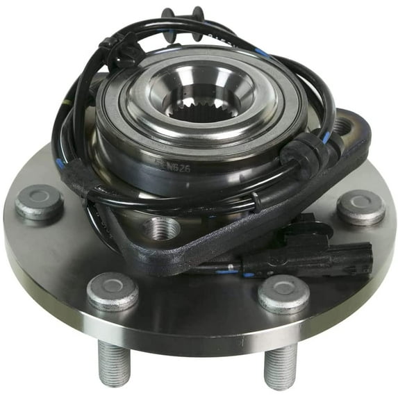 Afa Motors 515127 Front Wheel Bearing Hub Assembly with 6 Lugs Fits Infiniti QX56 2011-2013, Infiniti QX80 2014-2019, Nissan Armada 2017-2020 Low-Runout Wheel Bearing