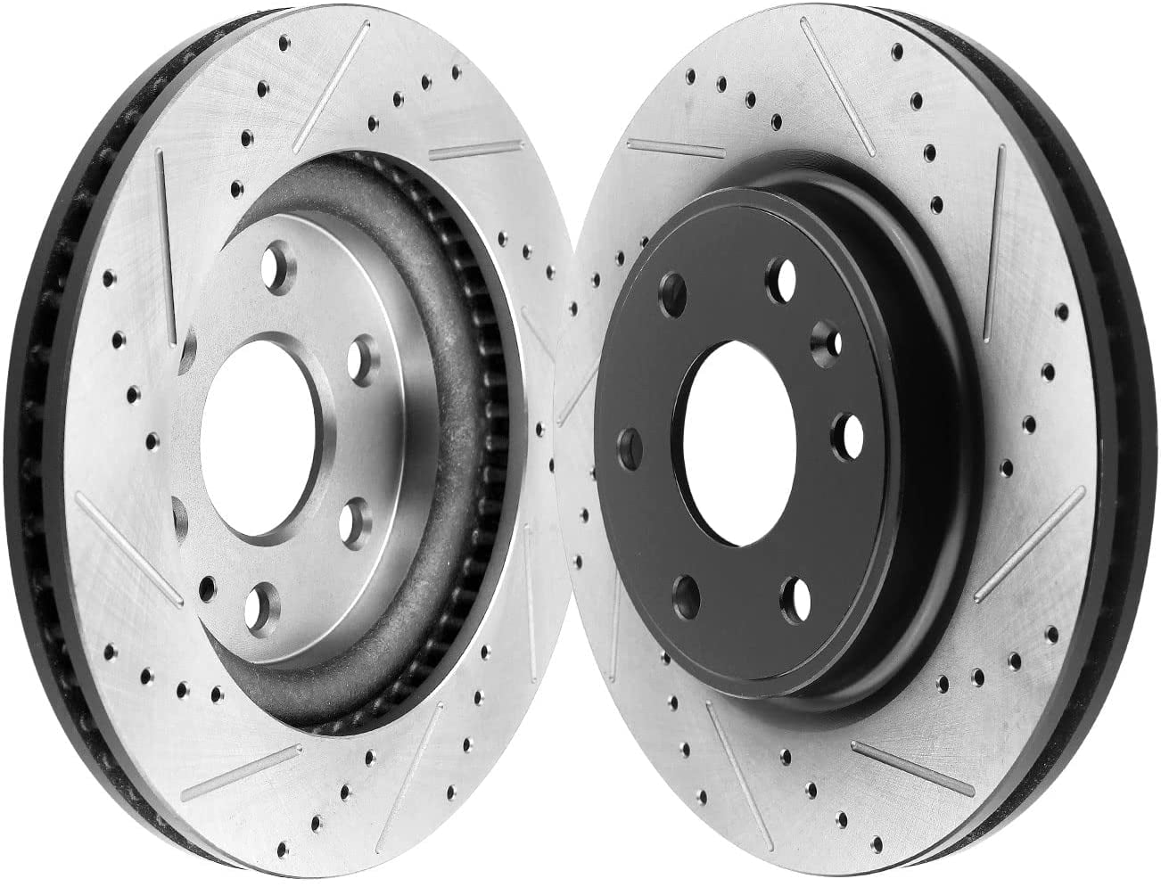 Afa Motors Front Brake Rotors 325mm Drilled & Slotted Brake Rotor