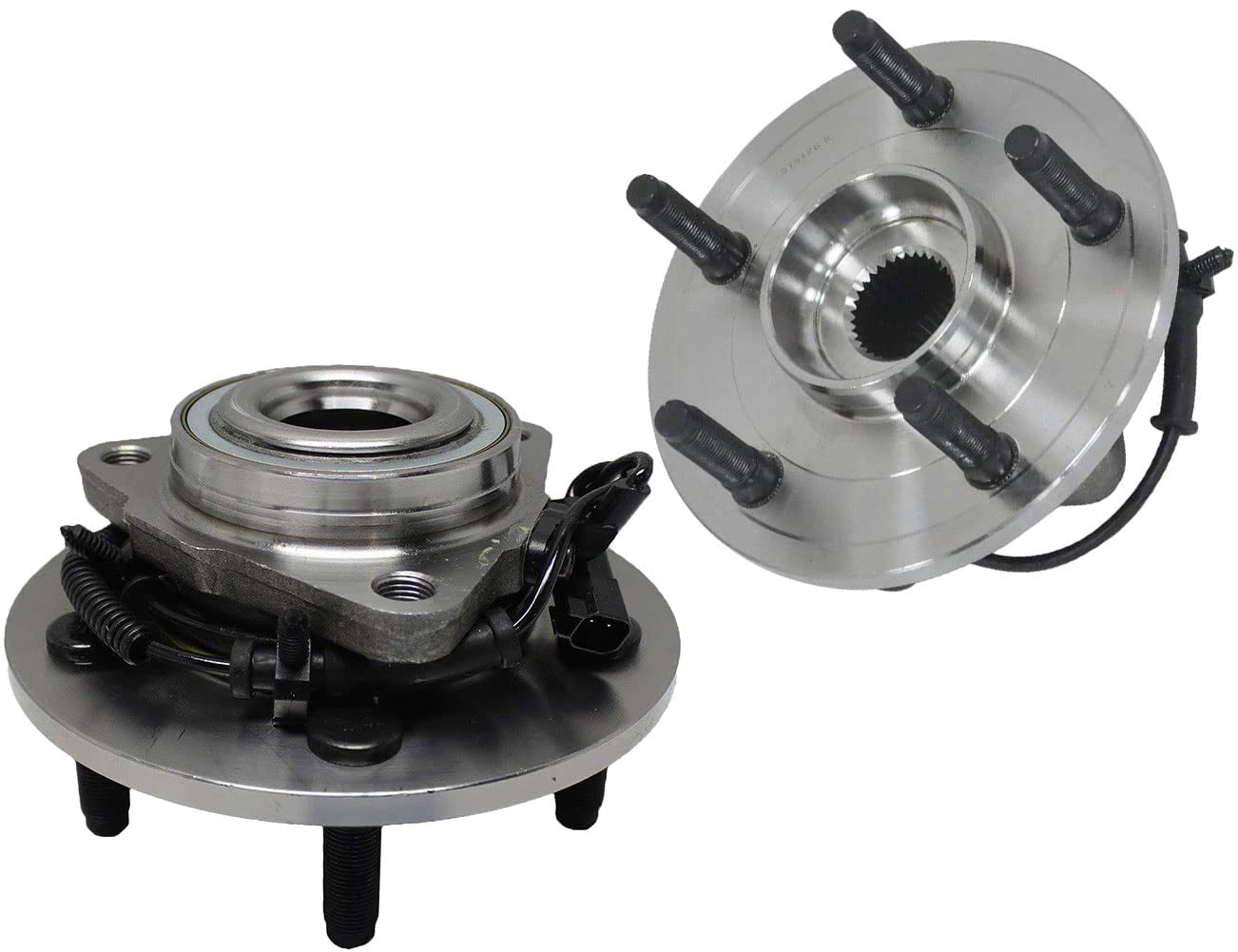 Front Wheel Bearing Hub Pair Compatible for Ram 2500 3500 2011 4WD SK515122 ABS Sensor Front Wheel Bearing Hub Pair Compatible for Ram 2500 3500 2011 4WD SK515122 ABS Sensor