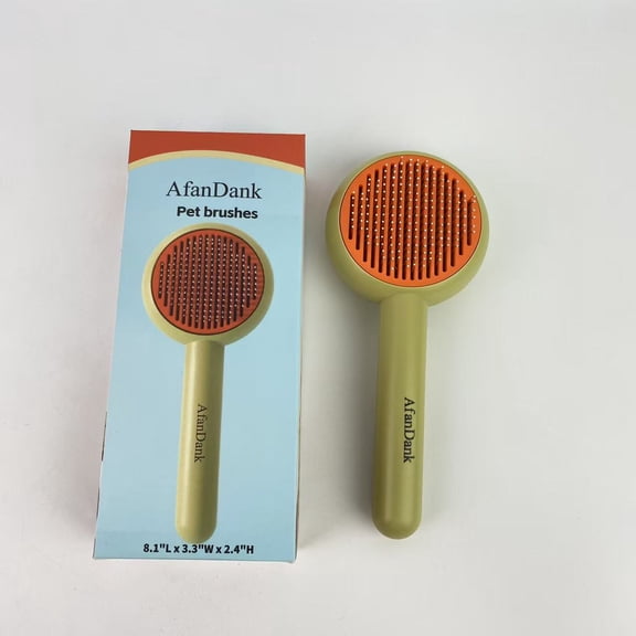 AfanDank Brushes for pets,Pet Grooming Brush Shedding and Dematting Comb for Small and Large Dogs