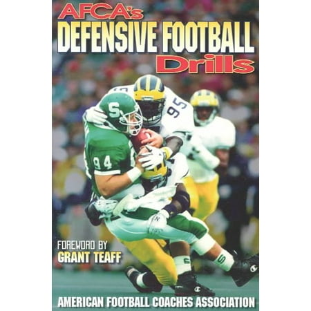 Afca's Defensive Football Drills (Paperback)