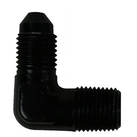 Afco 6680006 Aluminum 90 Degree Brake Fitting, 1/8 In. NPT Male, -4 AN