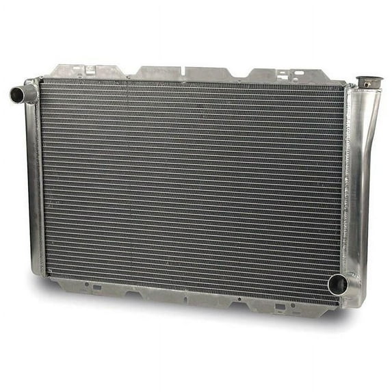 Afco Racing Products 80102N 19 x 31 x 3 in. Standard Aluminum Radiator - Chevy